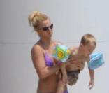 A l'écart des médias, Brit-Brit profite de ses enfants sous le soleil de Miami. 