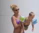 A l'écart des médias, Brit-Brit profite de ses enfants sous le soleil de Miami.