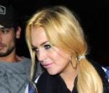 Lindsay Lohan sort du Palmas Club après la cérémonie des MTV Movie Awards à Los Angeles en juin 2010 