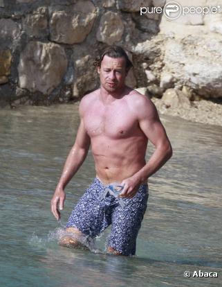 Simon Baker, sa femme Rebecca  Rigg, leur fille Stella Breeze  et leurs fils Claude Blue et Harry Friday