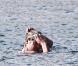 Simon Baker, sa femme Rebecca Rigg, leur fille Stella Breeze et leurs fils Claude Blue et Harry Friday