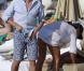 Simon Baker, sa femme Rebecca Rigg, leur fille Stella Breeze et leurs fils Claude Blue et Harry Friday