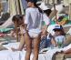 Simon Baker, sa femme Rebecca Rigg, leur fille Stella Breeze et leurs fils Claude Blue et Harry Friday