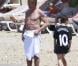 Simon Baker, sa femme Rebecca Rigg, leur fille Stella Breeze et leurs fils Claude Blue et Harry Friday