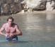Simon Baker, sa femme Rebecca Rigg, leur fille Stella Breeze et leurs fils Claude Blue et Harry Friday