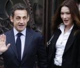 Carla Bruni et Nicolas Sarkozy<br />