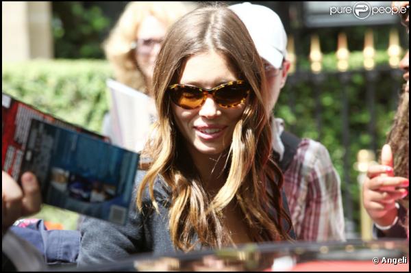 Jessica Biel et Justin Timberlake à Paris, le 15 juin 2010