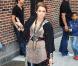Miley Cyrus quittant le plateau de la célèbre émission The Late Show With David Letterman