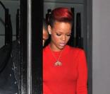 Rihanna et son boyfriend Matt Kemp ont dîné au restaurant Dodgers dans West Hollywood le 21 juin 2010