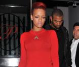 Rihanna et son boyfriend Matt Kemp ont dîné au restaurant Dodgers dans West Hollywood le 21 juin 2010