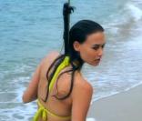 Le mannequin croate Nevena Dujmovic  