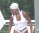 Mary J. Blige en vacances à Miami le 20 juin 2010