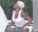 Mary J. Blige en vacances à Miami le 20 juin 2010