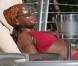 Mary J. Blige en vacances à Miami le 22 juin 2010