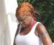 Mary J. Blige en vacances à Miami le 22 juin 2010