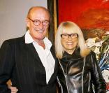 Mireille Darc et son époux Pascal Desprez, en 2007 