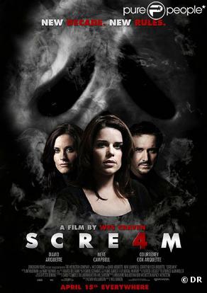 Courteney Cox, David Arquette et Neve Campbell pour  Scream 4 