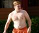 Matt Damon à qui l'on excuse ce bidon rebondi dû au tournage de The Informant de Steven Soderbergh