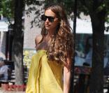 Cristiano Ronaldo est apperçu à la sortie du restaurant Da Silvano de New York dans Greenwich Village le 5 juillet 2010 après un déjeuner avec Irina Shayk 