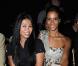 Anggun et Shy'M lors du défilé de Basil Soda au Grand Palais, le 6 juillet 2010 à Paris