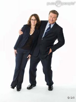 Alec Baldwin et Tina Fey dans  30 Rock  !