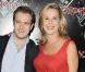 Laurence Ferrari, radieuse enceinte et son époux Renaud Capuçon à la première de Inception à Paris le 10 juillet 2010