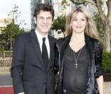 Marc et Sarah Lavoine le 15 juin 2010 lors de l'anniversaire de Johnny Hallyday