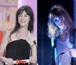 Charlotte Gainsbourg avant et après avoir coupé ses cheveux