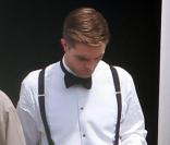 Robert Pattinson sur le tournage de  Water for Elephants,  à Los Angeles le 16 juillet 2010   