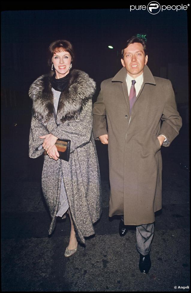 Bernard Giraudeau et Anny Duperey pendant leur 18 ans de vie commune, de vie de théatre, de vie de cinéma...