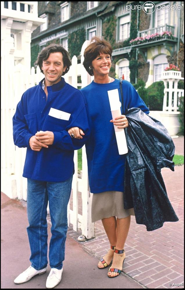 Bernard Giraudeau et Anny Duperey pendant leur 18 ans de vie commune, de vie de théatre, de vie de cinéma...