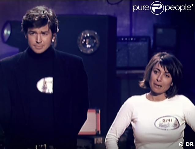 Cédric, de la Nouvelle Star 6, ici avec son amie Céline, éliminée