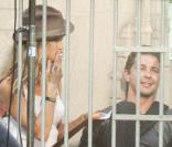 Shia LaBeouf et Rosie Huntington-Whiteley sur le tournage de  Transformers 3 , de Michael Bay, à Chicago, le 18 juillet 2010.