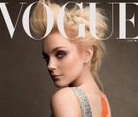Jessica Stam en couverture du tout premier Vogue Turc, en mars 2010 