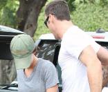 Megan Fox et Brian Austin Green se rendent chez leur coach, à Beverly Hills, le 27 juillet 2010
