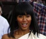 Jada Pinkett Smith arrive au studio du Jimmy Kimmel Live, à Los Angeles, le 29/07/2010.