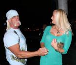 Hulk Hogan et sa nouvelle compagne, le 27/03/08