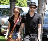 Nicole Richie et Joel Madden à Beverly Hills, le 2 août 2010