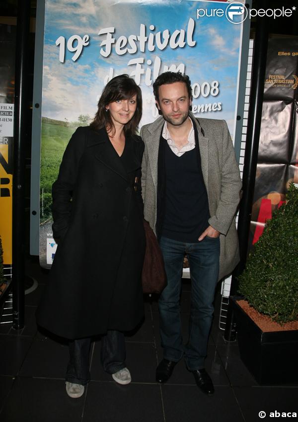 Patrick Mille et Frédérique Moidon au Festival du film à Valenciennes le 28/03/08