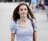 Letizia d'Espagne à Majorque le 6 août 2010