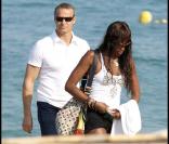 Naomi Campbell et Vladislav Doronin, Saint-Tropez, juillet 2010