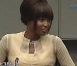 Naomi Campbell témoigne dans le procès de Charles Taylor, à La Haye, le 5 août 2010