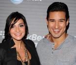 Mario Lopez et sa compagne Courtney Mazza, enceinte, à la soirée Blackberry Torch le 11 août 2010 à Los Angeles