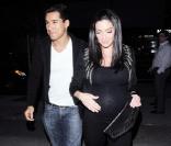 Mario Lopez et Courtney Mazza à Beverly Hills, le 17 août 2010 