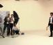 Roger Federer lors du shooting pour Gillette !