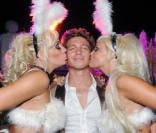  Mickaël Vendetta lors de l'anniversaire de Monica Baccardi et Massimo Gargia au Stefano à Saint-Tropez le 24 août 2010 