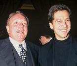 Jacques Martin et Laurent Gerra en 2000