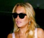 Lindsay Lohan sortant de chez son médecin à Santa Monica, le 26 août 2010