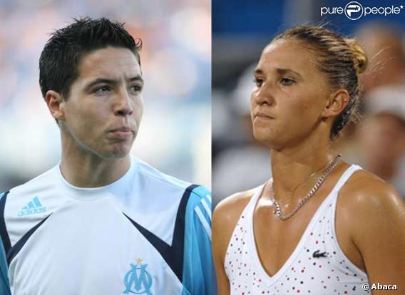 Samir Nasri, joueur de l'OM, en couple avec une célèbre tenniswoman ?