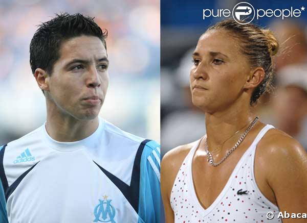 Samir Nasri, joueur de l'OM, en couple avec une célèbre tenniswoman ?
